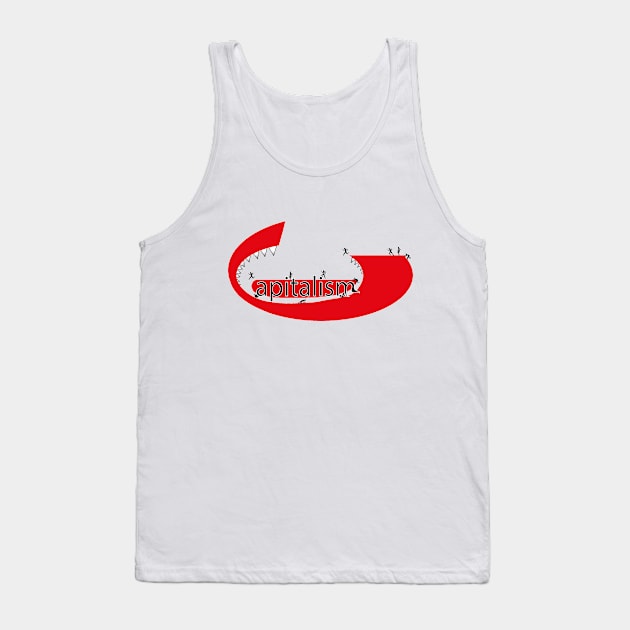 Capitalism Tank Top by Radagas